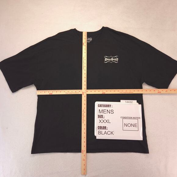 Snoop Dogg Rap Graphic Short Sleeve Crew Neck Shirt Mens Size 2XL Black - Picture 5 of 9